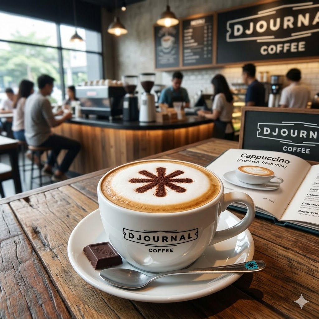 Cappuccino Djournal Coffee